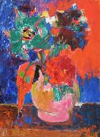 Bernard Lorjou Painting, Floral Still Life - Sold for $4,687 on 11-09-2019 (Lot 151).jpg